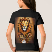 Bella+Canvas Youth Tri-blend T-Shirt, 無地のBlack, トライブレンドTシャツ (裏面)