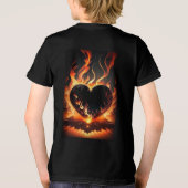 Bella+Canvas Youth Tri-Blend T-Shirt - 鮮やか Lov トライブレンドＴシャツ (裏面)