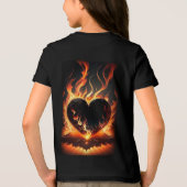 Bella+Canvas Youth Tri-Blend T-Shirt - 鮮やか Lov トライブレンドＴシャツ (裏面)