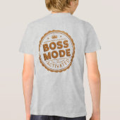 Bella+Canvas Youth Tri‑Blend T‑Shirt – Gingerbread トライブレンドＴシャツ (裏面)