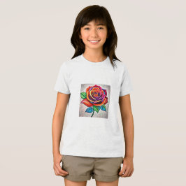 Bella+Canvas Youth Tri-blend T-Shirt, White Fleck, トライブレンドＴシャツ