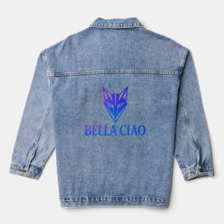 Bella Ciao Denim Jacket – Bold Fox Streetwear Styl デニムジャケット
