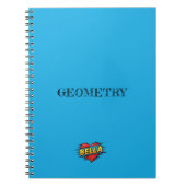 Bella Heart Blue ノートブック (正面)