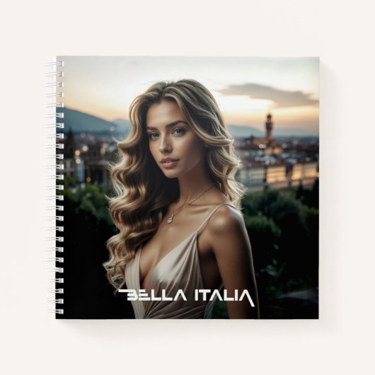 BELLA ITALIA - イタリアからの愛 ノートブック (正面)
