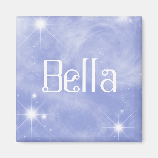 Bella Name Magnet編集可能 | スター宇宙 マグネット (正面)