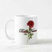 Bella Nonna (美しくイタリアンな祖母) コーヒーマグカップ (左)