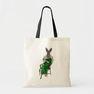 Bella Rabbit Taking Tea 2女性 トートバッグ
