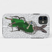 Bella Rabbit Taking Tea 2女性 Case-Mate iPhoneケース (裏面(横))