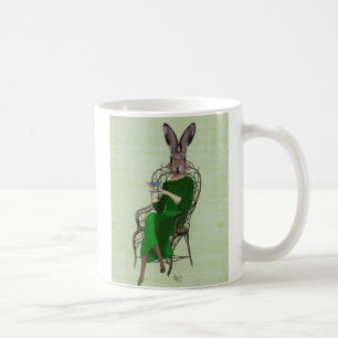 Bella Rabbit Taking Tea 3女性 コーヒーマグカップ