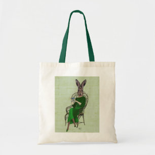 Bella Rabbit Taking Tea 3女性 トートバッグ