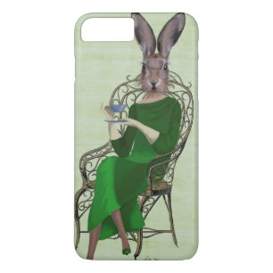Bella Rabbit Taking Tea 3女性 iPhone 8 Plus/7 Plusケース
