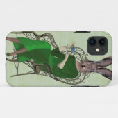 Bella Rabbit Taking Tea 3女性 Case-Mate iPhoneケース (裏面(横))