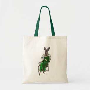 Bella Rabbit Taking Tea 4女性 トートバッグ