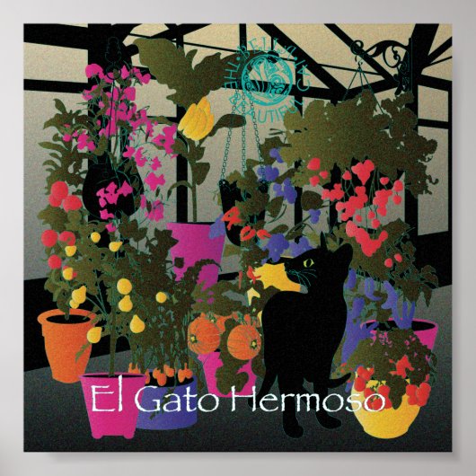 Bella: The Beautiful Cat 06 6"x6"ポスター ポスター (正面)