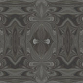 Belladonna Abstract Black and Gray Fluid Art シール (正面)