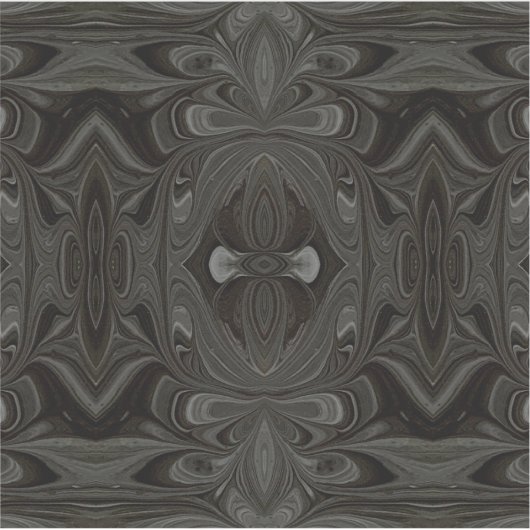 Belladonna Abstract Black and Gray Fluid Art シール (正面)