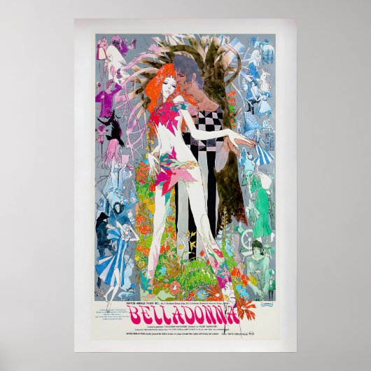 Belladonna Movie Poster Vintage Anime Poster 1 ポスター (正面)