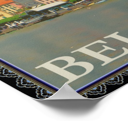 Bellagioイタリアのポスター ポスター (角)