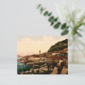 Bellagio、コモ湖、イタリアのヴィンテージ旅行 ポストカード (スタンド正面)