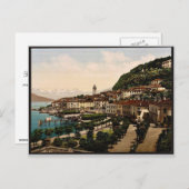 Bellagio、一般的なビュー、コモ、湖のイタリアのヴィンタ ポストカード (正面/裏面)