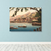 Bellagio I, Lake Como, Lombardy,イタリア キャンバスプリント (インサイチュ (ウッドフロア))