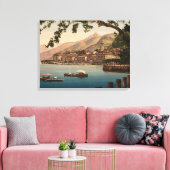 Bellagio I, Lake Como, Lombardy,イタリア キャンバスプリント (インサイチュ (リビング))