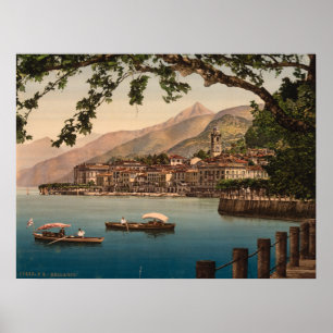 Bellagio I, Lake Como, Lombardy，イタリア ポスター