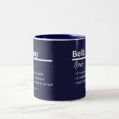 Bellamy オリジナルネーム入りマグカップ ツートーンマグカップ (中央)