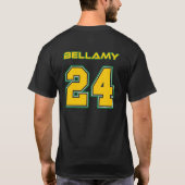 Bellamy 24 -毒液プレーヤーのTシャツ Tシャツ (裏面)
