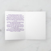 Bellarooの直るか、または催眠の挨拶状 カード (内部)