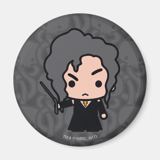 Bellatrix Cartoon Character Art マグネット (正面)