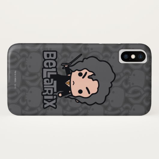 Bellatrix Cartoon Character Art Case-Mate iPhoneケース (裏面(横))