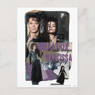 Bellatrix LestrangeおよびNarcissa Malfoy ポストカード