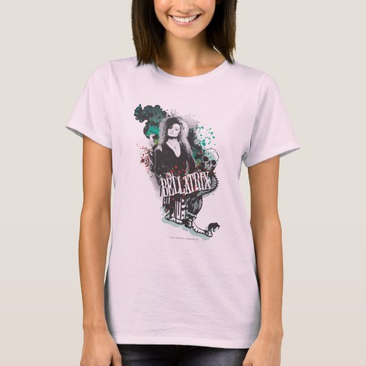 Bellatrix Lestrangeのグラフィックのロゴ Tシャツ (正面)