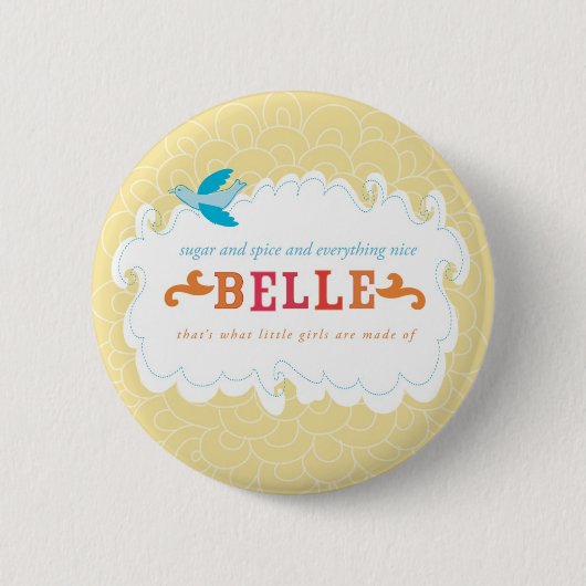 belle3 缶バッジ (正面)