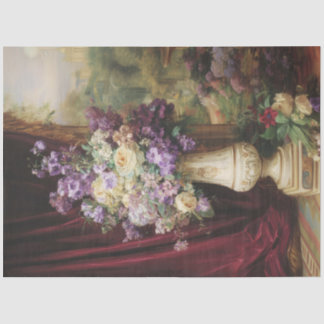 BELLE ÉPOQUE ENGLISH GARDEN Still Life Floral 薄葉紙