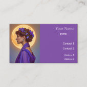 Belle Époque Muse in Purple 名刺 (正面)