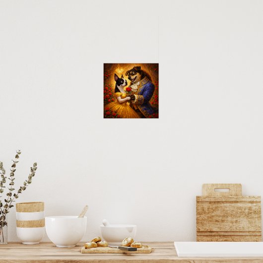 "Belle & Gaston" ポスター (キッチン)