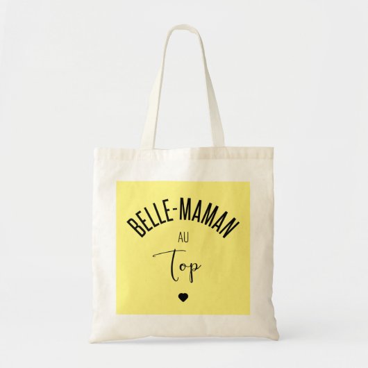 Belle maman au top トートバッグ (正面)
