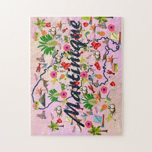 Belle Martinique ジグソーパズル (縦)