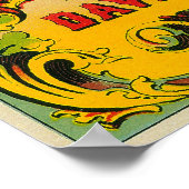 Belle of Virginia Tobacco LabelPetersburg, VA ポスター (角)