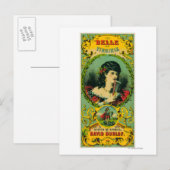 Belle of Virginia Tobacco LabelPetersburg, VA ポストカード (正面/裏面)