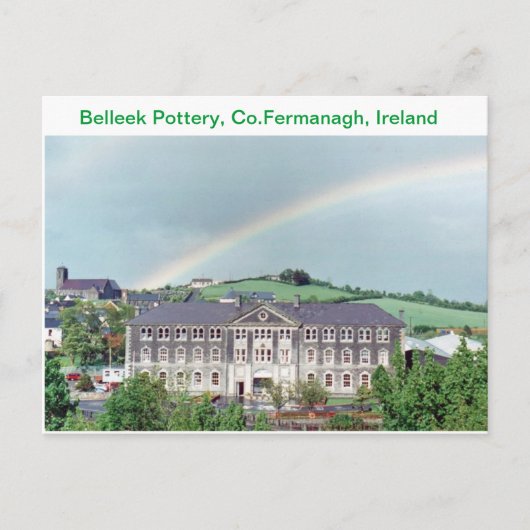 Belleek Tirek、Belleek、Co.Fermanagh（アイルランド） ポストカード (正面)