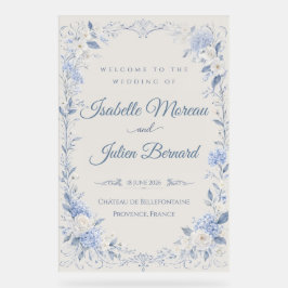 Bellefontaine – French Blue Acrylic Sign アクリルサイン