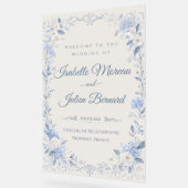 Bellefontaine – French Blue Acrylic Sign アクリルサイン (傾斜)