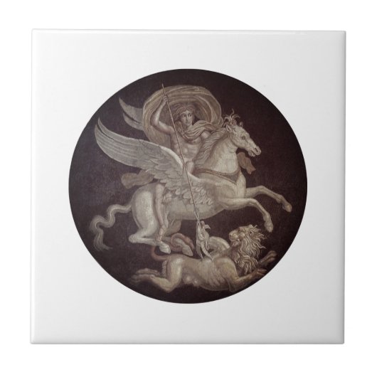 Bellerophon on Pegasus タイル (正面)
