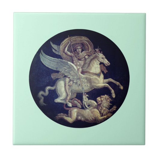 Bellerophon on Pegasus タイル (正面)