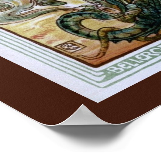 Bellerophon slays the Chimera ポスター (角)