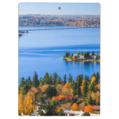 Bellevueの秋の素晴しい色 クリップボード (裏面)