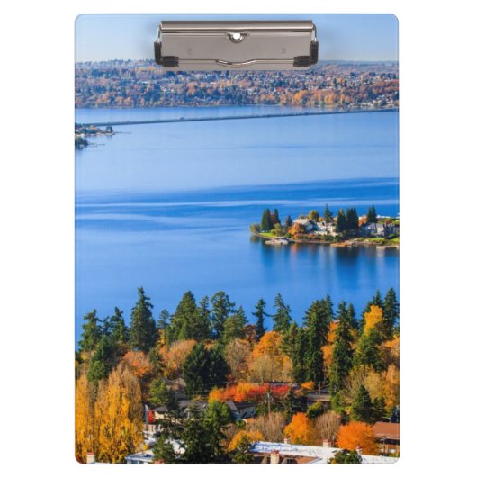 Bellevueの秋の素晴しい色 クリップボード (正面)